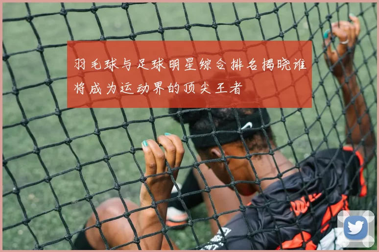 羽毛球与足球明星综合排名揭晓谁将成为运动界的顶尖王者