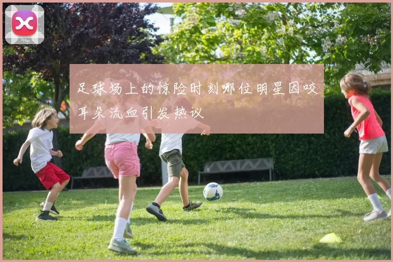 足球场上的惊险时刻哪位明星因咬耳朵流血引发热议